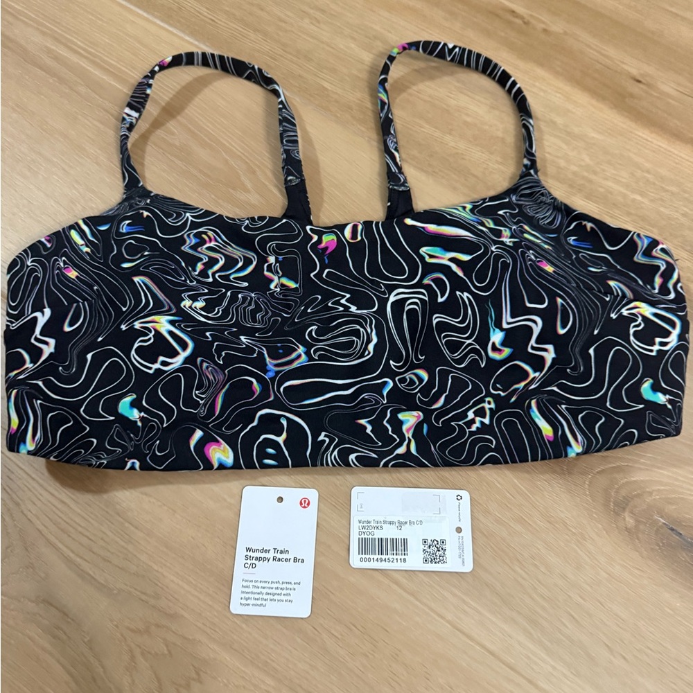 Lululemon Wunder Train Strappy Racer Bra